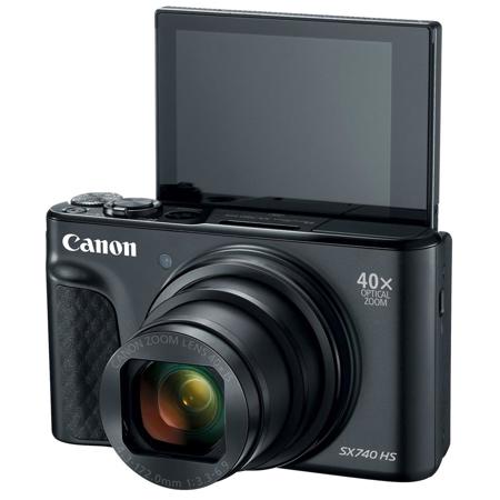Canon PowerShot SX740 HS Digital Camera, Black 2955C001
