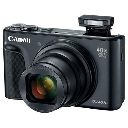 Canon PowerShot SX740 HS Digital Camera, Black 