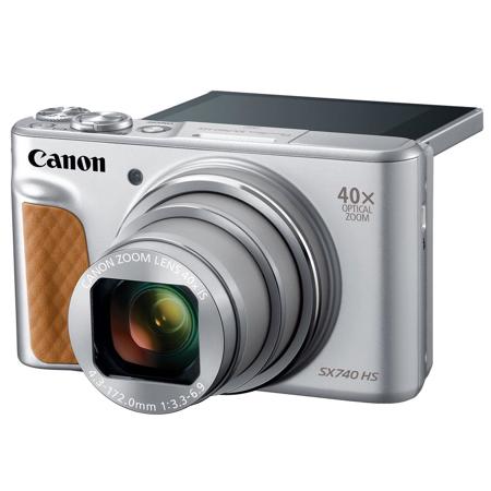 Canon PowerShot SX740 HS Digital Camera, Silver 