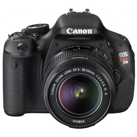 Canon EOS Rebel T3i DSLR Camera / 18-55mm IS II Lens