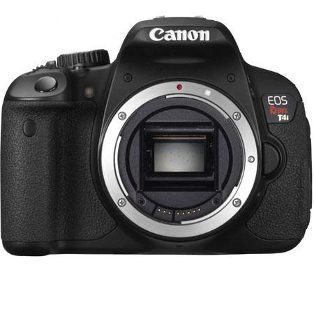 Canon EOS Rebel T4i Digital SLR Camera,(Body only) - 10piece Bundle + More