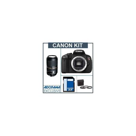 Canon EOS Rebel T4i Digital SLR Camera Body, U.S.A. -Bundle- (See below)