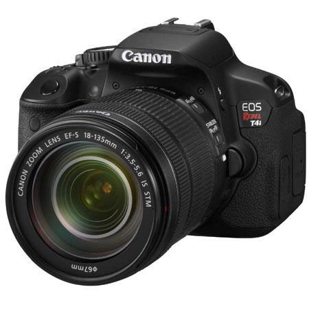 Canon EOS Rebel T4i Digital SLR Camera Kit with EF-S 18-135mm Lens - Refurbished