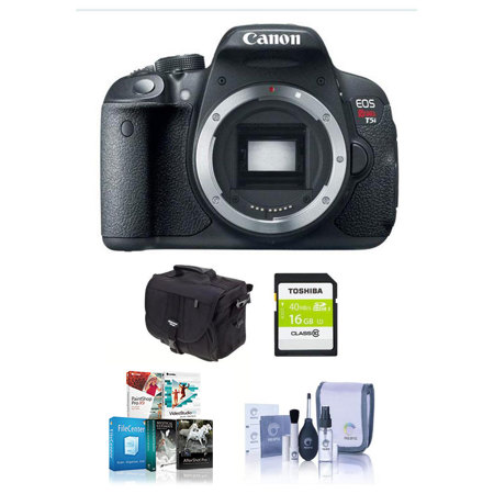 Canon EOS Rebel T5i DSLR Body and Software Kit