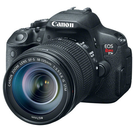 Canon EOS Rebel T5i DSLR with 18-135mm STM Lens