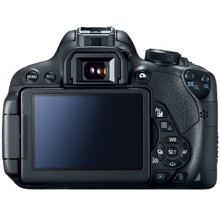 Canon EOS Rebel T5i DSLR Camera, 18MP, 3.0" Touchscreen LCD, Full HD 1080 Video, Body Only