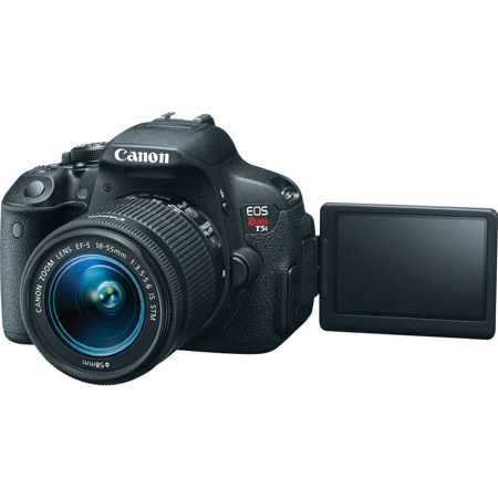 USED Canon EOS Rebel T5i DSLR Camera, 18MP, Touchscreen LCD