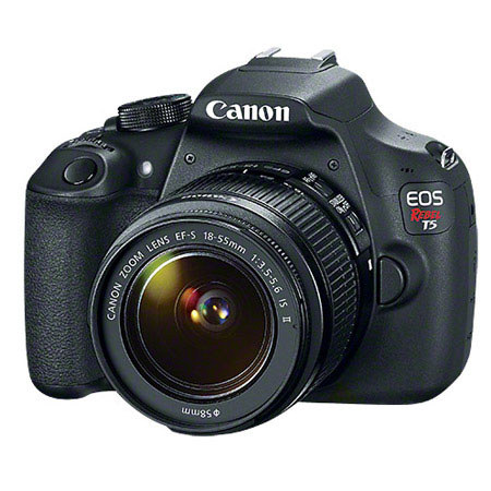 Canon EOS Rebel T5 DSLR Camera Kit with EF-S 18-55mm f/3.5-5.6 IS II Lens