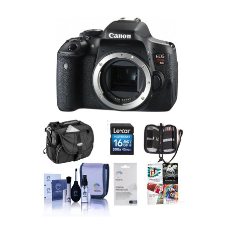 Canon EOS Rebel T6i DSLR Body and Free PC Accessory Bundle