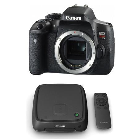 Canon EOS Rebel T6i DSLR Body with Canon Connect Station