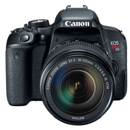 Canon EOS Rebel T7i DSLR with 18-135mm STM Lens