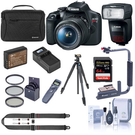 Canon EOS Rebel T7 24.1MP DSLR Camera with EF-S 18-55mm f/3.5-5.6 IS II Lens