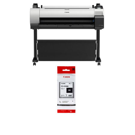 Canon imagePROGRAF TA-30 5-Color 36" Large Format Printer W/ PFI-030 Black Ink