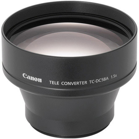 Canon TC-DC58A, 1.5x Tele Conversion Lens for the Powershot Pro 1 Digital Camera.