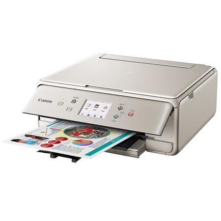 Canon PIXMA TS6020 Wireless All-in-One Printer, Print, Copy, Scan - Gray