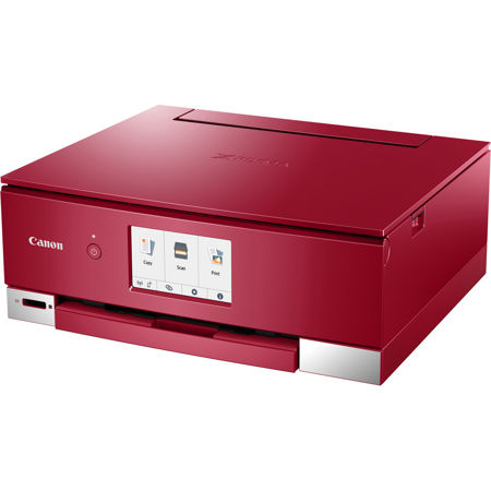 Canon PIXMA TS8320 Wireless Office All-In-One Inkjet Printer, Red