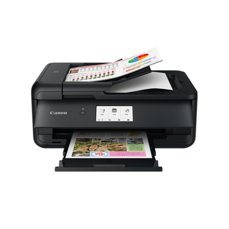 Canon PIXMA TS9520a Wireless All-In-One Duplex Color Inkjet Printer, Black