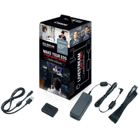Canon Webcam Accessories Starter Kit for EOS M50 Mark II, M50, M200 Camera