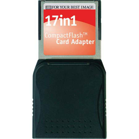 Jobo 17 in 1 Memory Card to CompactFlash Card Adaptr.