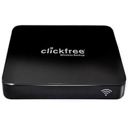 Clickfree C2N 500GB Wireless 2.5 inch Hard Drive, Blk