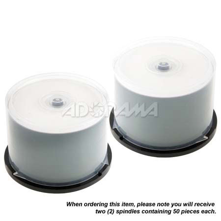 Adorama CD-R Recordable Media 700MB, 80 Minute, 100 Pack #ADCDR80100