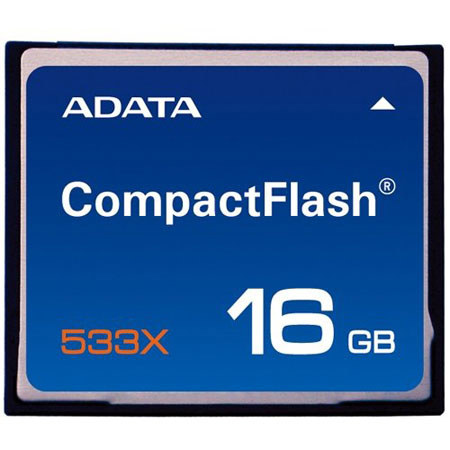 AData CF 533X Compact Flash Card 16 GB