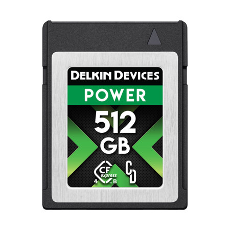 Delkin Devices POWER 4.0 512GB CFexpress Type-B Memory Card
