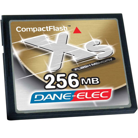Dane-Elec 256mb, 35x Speed, Xs Compact Flash Memory Card. #DACF0256XSR