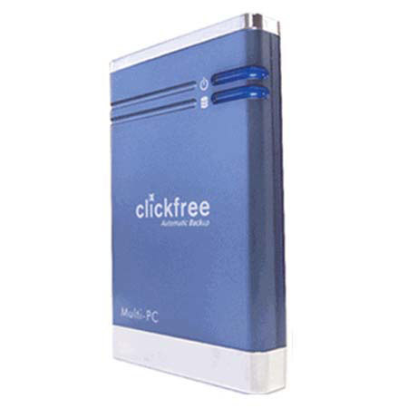 Clickfree HD325 320GB Portable Backup Drive, 5400 RPM