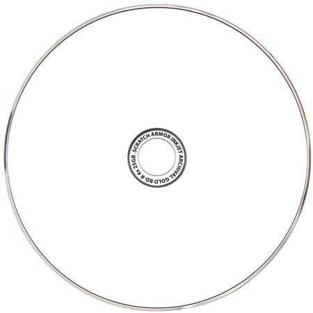 Delkin Devices BD-R 10-Pack Blu-ray Archival Inkjet Gold Disc4x