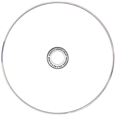 Delkin Devices BD-R Blu-ray Inkjet 25GB Archival Gold Disc 4x