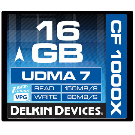 Delkin Devices 16GB UDMA 7 CF Memory Card