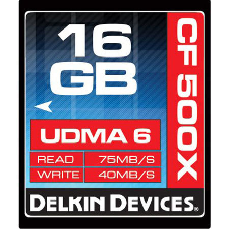 Delkin Devices 16GB UDMA 6 CF Memory Card