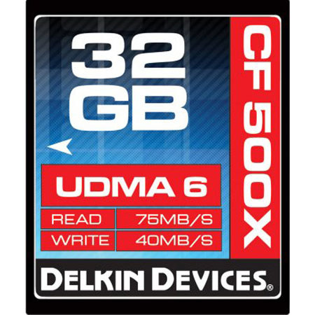Delkin Devices 32GB UDMA 6 Memory Card -DDCF500