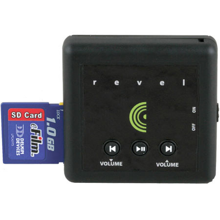 Delkin Revel MP3 PLayer & Secure Digital SD 512mb Memory Card Combo #DDMP3SD512