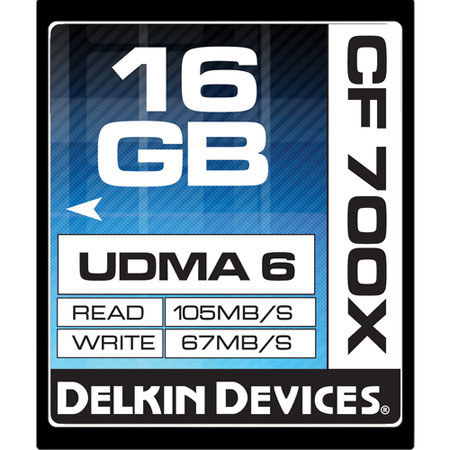 Delkin Devices 16GB Pro UDMA 6 CF Memory Card