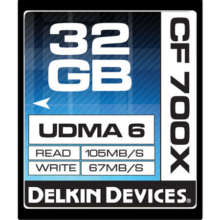 Delkin Devices 32GB Pro UDMA 6 CF Memory Card