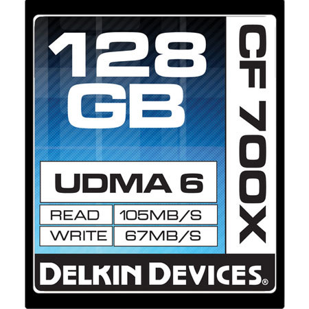 Delkin Devices 128GB UDMA 6 CF Memory Card