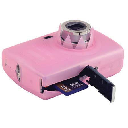Delkin Devices Snug-it, Silicone Skin f/Can SD1000,Ixus 70,Pink