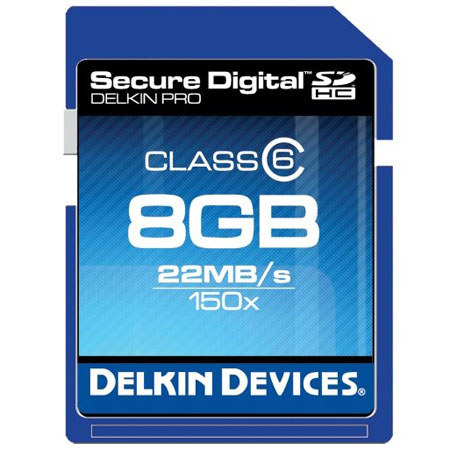 Delkin Devices 8GB SDHC Memory Card