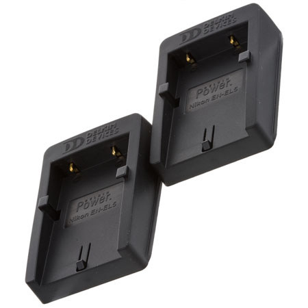 Delkin Devices Two Charging Plates for Nikon ENEL5 Battery