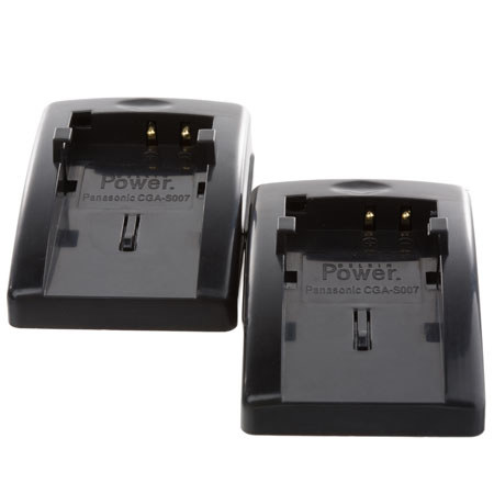 Delkin Devices Two Charging Plates f/Panasonic CGA-S007 Battery