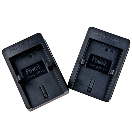 Delkin Devices Two Charging Plates for Canon LPE5 Battery