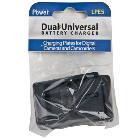 Delkin Devices Two Charging Plates for Canon LPE5 Battery