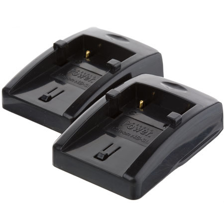 Delkin Devices Two Charging Plates for Canon NB3L Battery