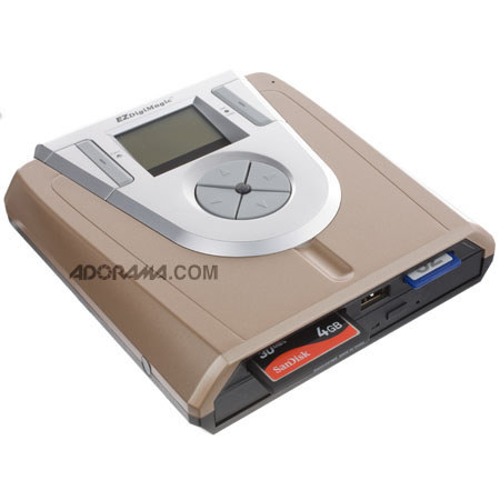 EZDigiMagic Portable DVD Burner, Card to Disc Device