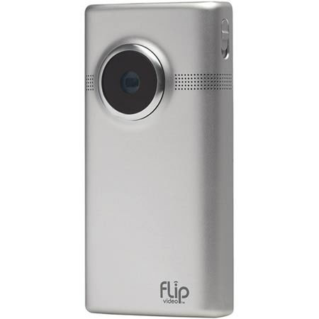 Pure Digital Flip Video MinoHD Camcorder, Brushed Metal