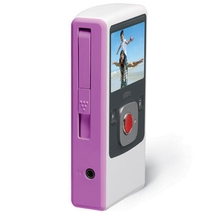 Pure Digital Flip Video Ultra II Camcorder 120min Pink
