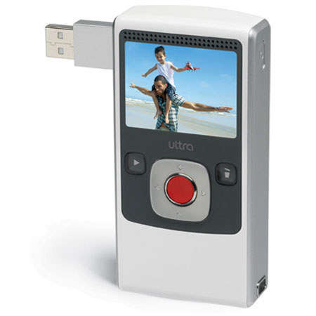 Pure Digital Flip Video Ultra II Camcorder 120min White