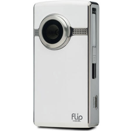 Pure Digital Flip Video Ultra HD Camcorder, 120, White